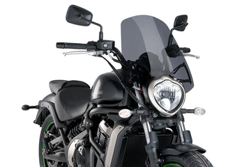 TRIUMPH BONNEVILLE T 120 BLACK [2025] - Új generációs Touring szélvédő | Erősen tónusú | PUIG 8164F