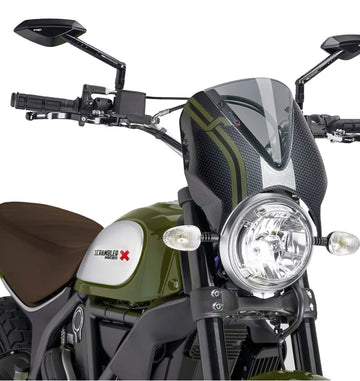 DUCATI SCRAMBLER DESERT SLED [2025] – RetroVision szélvédővédő – színezett - 0