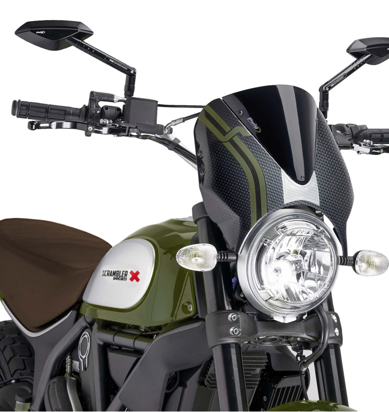 DUCATI SCRAMBLER DESERT SLED [2025] – RetroVision szélvédő napellenző