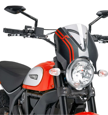 DUCATI SCRAMBLER DESERT SLED [2025] – RetroVision szélvédő napellenző - 0