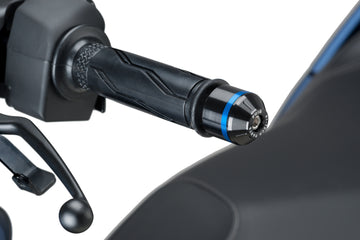 YAMAHA X-MAX 300 TECH MAX + [2025] – Rövid rúdvégsúlyok gyűrűvel – Fekete