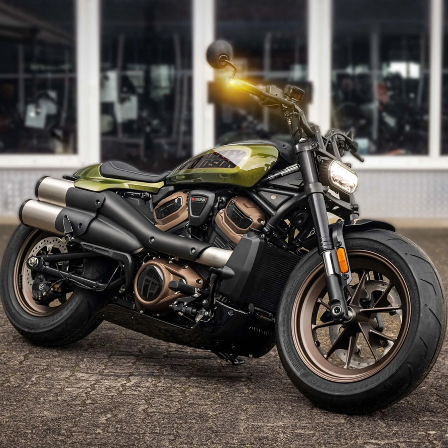 harley-davidson sportster s [HEINZ BIKES] – NANO reflektorfény