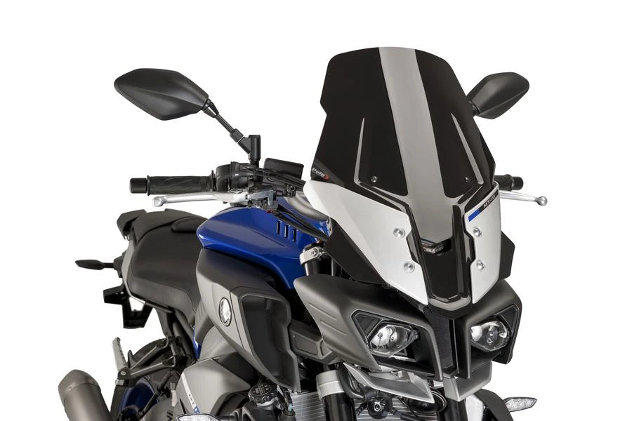 YAMAHA MT-10 SP [2021] – Touring Screen Plus | Fekete | PUIG 8918N