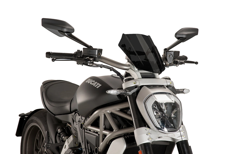 TRIUMPH BONNEVILLE T 120 BLACK [2025] - Állítható sportképernyő | Erősen tónusú | PUIG 8921F