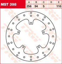 Honda CB 1000 R ABS Sc60 [2010, 2013, 2015-2017] - Hintere Halo Series Bremsscheibe – Bild 10