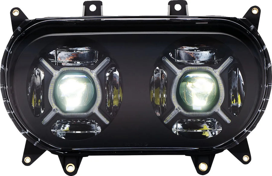 harley davidson fltruse [CUSTOM DYNAMICS] – Double-X LED fényszóró