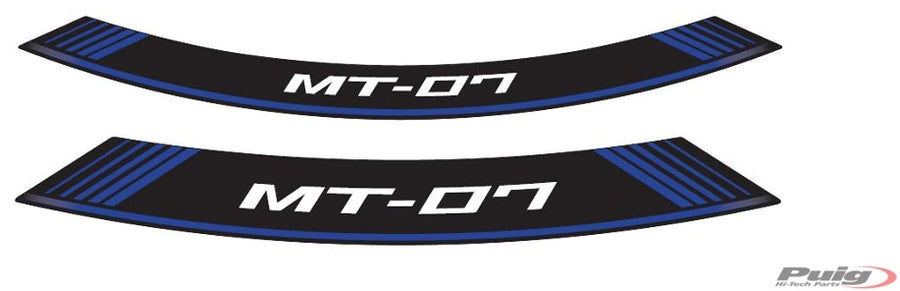 TRIUMPH BONNEVILLE T 120 FEKETE [2025] - Felni ívcsíkok | Kék | PUIG 9136A