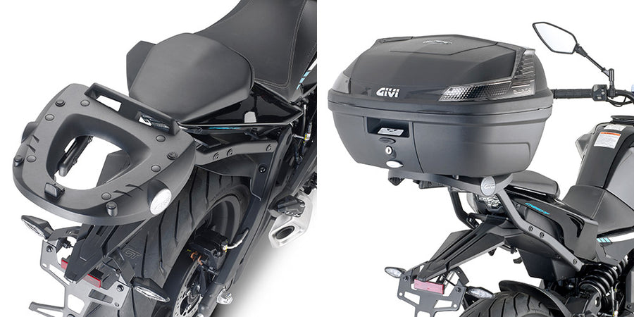 CF Moto NK 650 [GIVI] - Felső toktartó MONOKEY® vagy MONOLOCK® tokokhoz, a MONOKEY® M5 lemezre szerelhető