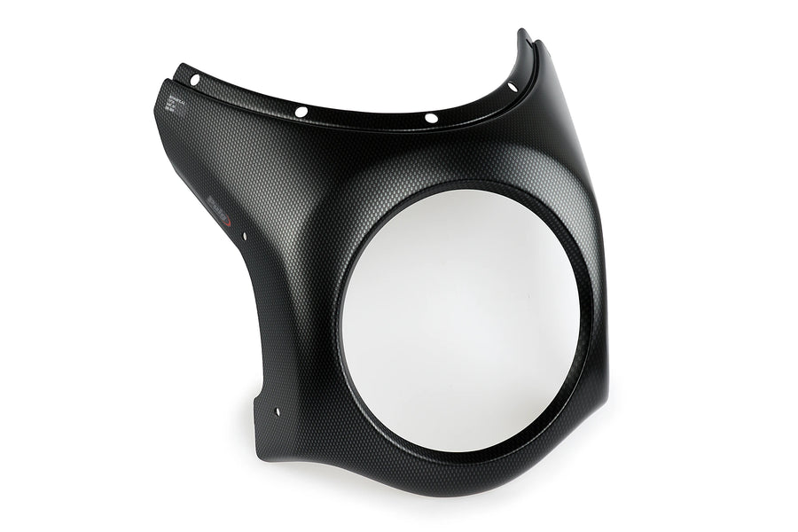 PUIG CV8 Variante 2 Ersatz-Halbverkleidung Ø 195 mm | Carbon-Optik | PUIG 9230C