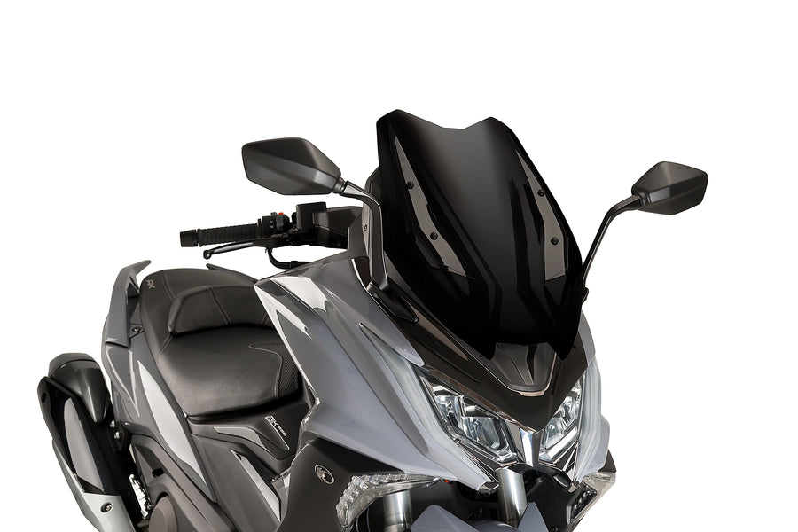 KYMCO AK 550 [2023] - Szélvédő V-Tech Line Sport | Fekete | PUIG 9478N