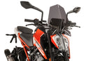 TRIUMPH BONNEVILLE T 120 BLACK [2025] - Új generációs sport szélvédő | Erősen tónusú | PUIG 9514F