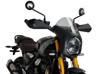 TRIUMPH SCRAMBLER 400X [2025] – Szélvédő nyomtáv – Titán - 0