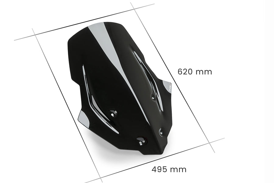 TRIUMPH BONNEVILLE T 120 BLACK [2025] - túraképernyő | Fekete | PUIG 9613N