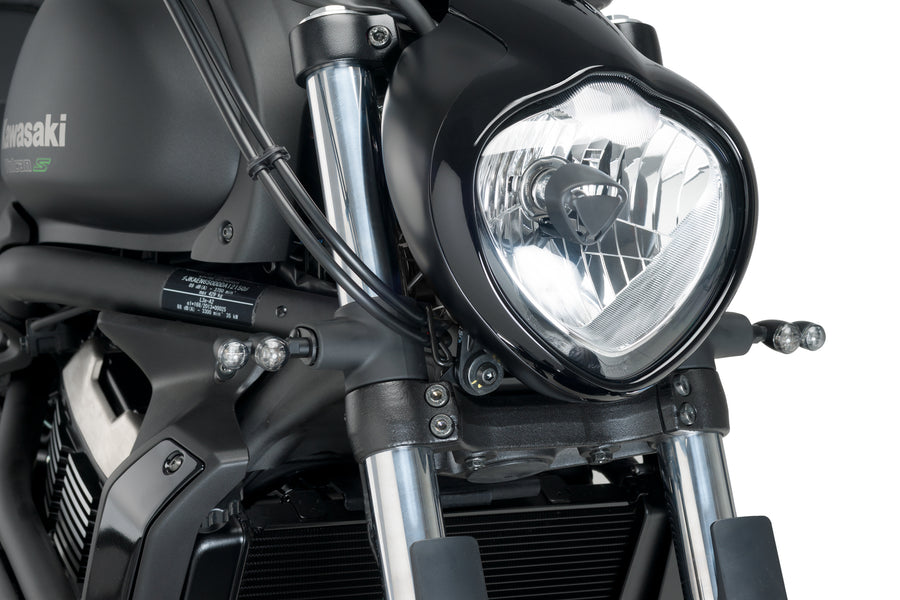 KAWASAKI VULCAN S [2025] – Jelzőtartó konzol elöl Puig jelzőfényekhez