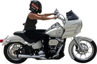 Harley Davidson Fxlr [KLOCK WERKS] – Hugger sorozatú első sárvédő rögzítőelemekkel a Softail/Dyna számára
