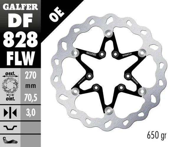 Tm Racing ENDURO 125 2T [1991-1992] - Bremsscheibe – Bild 4