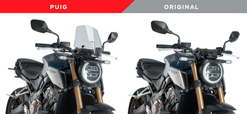 TRIUMPH BONNEVILLE T 120 BLACK [2025] - Új generációs sportszélvédő | Színezett | PUIG 9748H