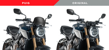 HONDA CB 650 R NEO SPORTS CAFE [2023] - ABS előlap | Matt fekete | PUIG 9768J