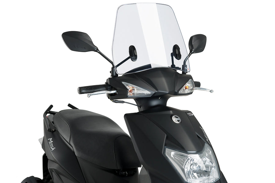 TRIUMPH BONNEVILLE T 120 BLACK [2025] - PUIG városi szélvédő | Tiszta | PUIG 9793W