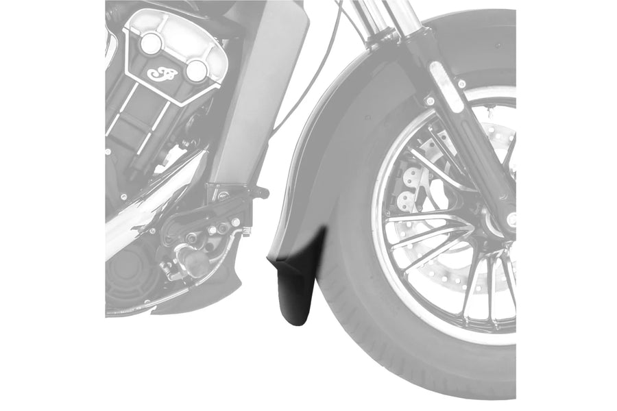 INDIAN SCOUT [2025] – Első sárvédő hosszabbítás – Fekete