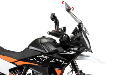 KTM 890 SMT [2025] – túra képernyő spoiler képernyővel – átlátszó - 0