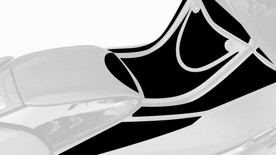 YAMAHA T-MAX 560 [2022] – Scratch Saver Tank Protector – Fekete