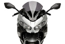 TRIUMPH BONNEVILLE T 120 BLACK [2025] - PUIG Z-Racing képernyő | Erősen tónusú | PUIG 9976F