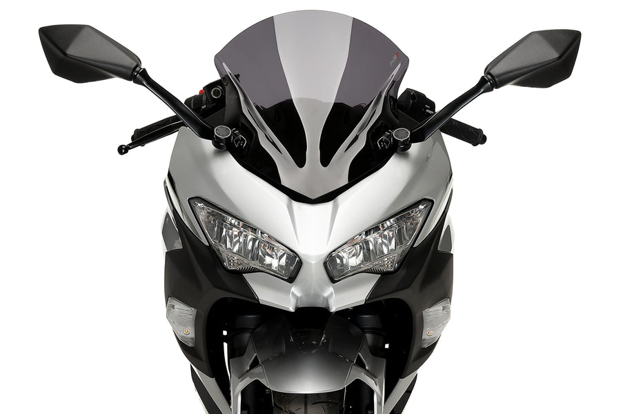 TRIUMPH BONNEVILLE T 120 BLACK [2025] - PUIG Z-Racing képernyő | Erősen tónusú | PUIG 9976F