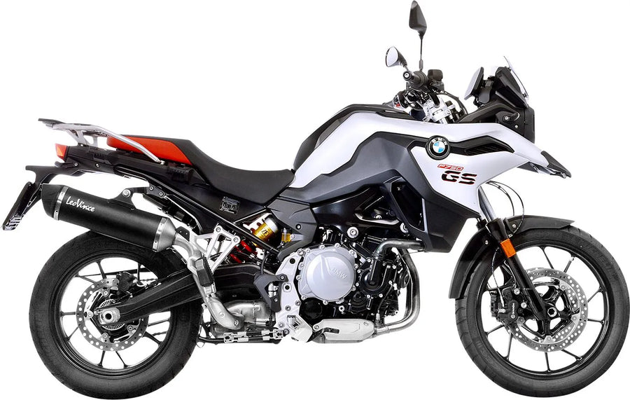 bmw f 750 gs [LEOVINCE] – Nero hátsó hangtompító – rozsdamentes acél