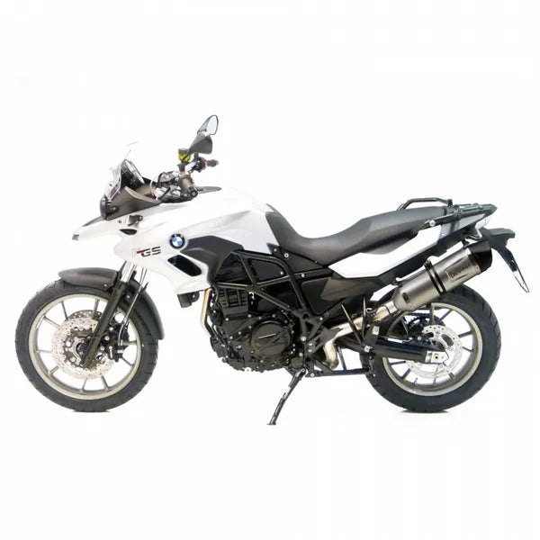 BMW F 800 GS Adventure [LEOVINCE] – LV One Evo felcsúsztatható hangtompító rozsdamentes acélból