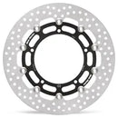 Yamaha Fz6 600 [2015, 2017] - Flame Series Schwimmende Bremsscheibe – Oberfläche: Edelstahl – Bild 5