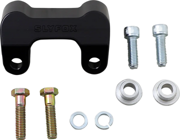 harley-davidson road glide st [SLYFOX] – kormánytartó adapter - 0