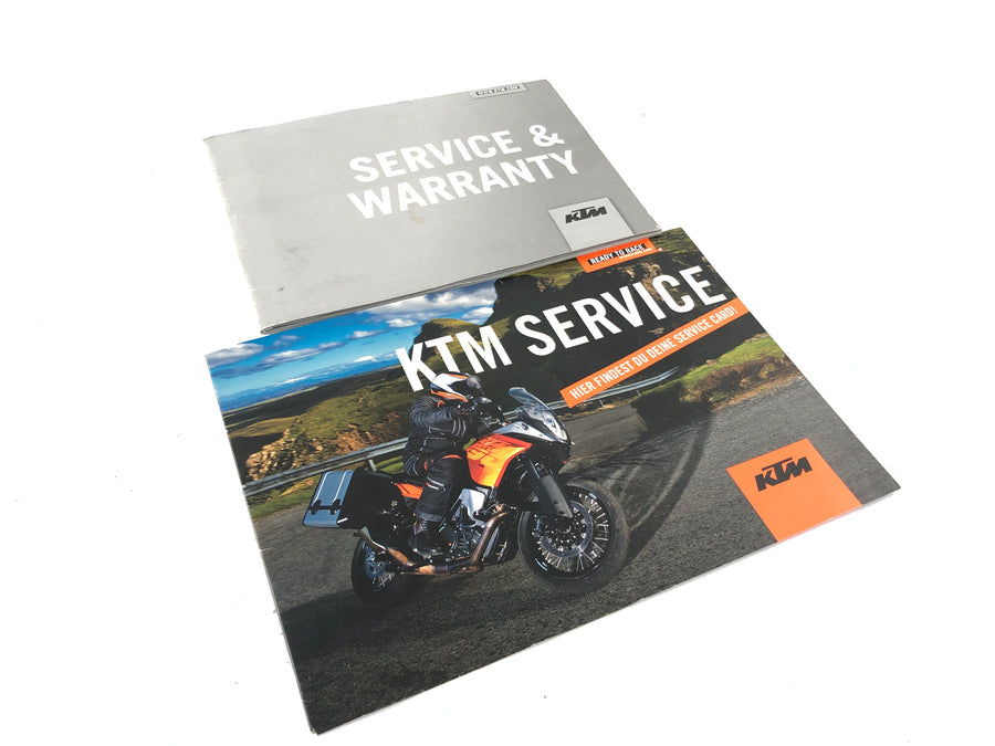 KTM Duke 690 A3 [2012] - szervizfüzet