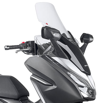 Honda Forza 350 [GIVI] - Oldalsó burkolat szélterelő átlátszó rögzítőkészlettel