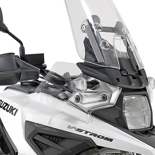 Suzuki V-Strom 1050 DE [GIVI] - Oldalsó burkolat szélterelő átlátszó