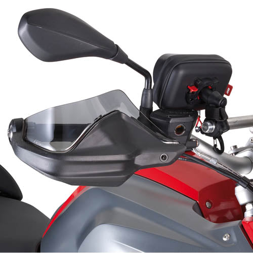 BMW R 1200 GS [GIVI] - Színezett plexi hosszabbító az eredeti kézvédőhöz