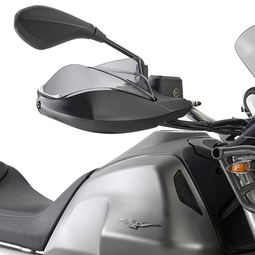 Moto Guzzi V85 TT [GIVI] - Színezett plexi szélterelő az eredeti kézvédőhöz