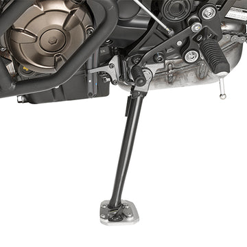 Yamaha Tracer 7 / Tracer 7 GT [GIVI] - Alumíniumból és rozsdamentes acélból készült lábhosszabbító az eredeti oldalállványhoz
