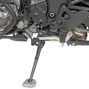 Kawasaki Versys 1100 [GIVI] - Fuß-Verbreiterung aus Aluminium und Edelstahl für den Original Seitenständer