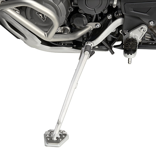Triumph Tiger 1200 Rally Explorer [GIVI] - Alumíniumból és rozsdamentes acélból készült lábhosszabbítás az eredeti oldaltámaszhoz