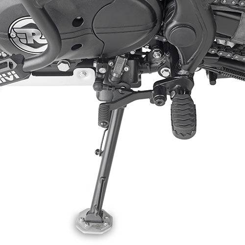 Royal Enfield Himalayan [GIVI] - Alumíniumból és rozsdamentes acélból készült lábhosszabbítás az eredeti oldalállványhoz