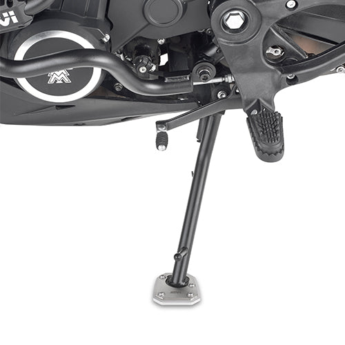 Moto Morini X-Cape 649 [GIVI] - Alumíniumból és rozsdamentes acélból készült lábhosszabbító az eredeti oldalállványhoz