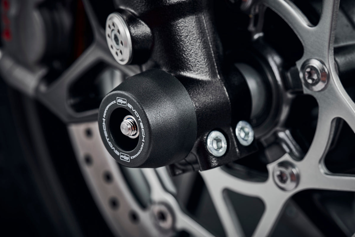 Triumph Street Triple RS [2017-2019] – Tengelyvédő párnakészlet – 360° Ansicht 2