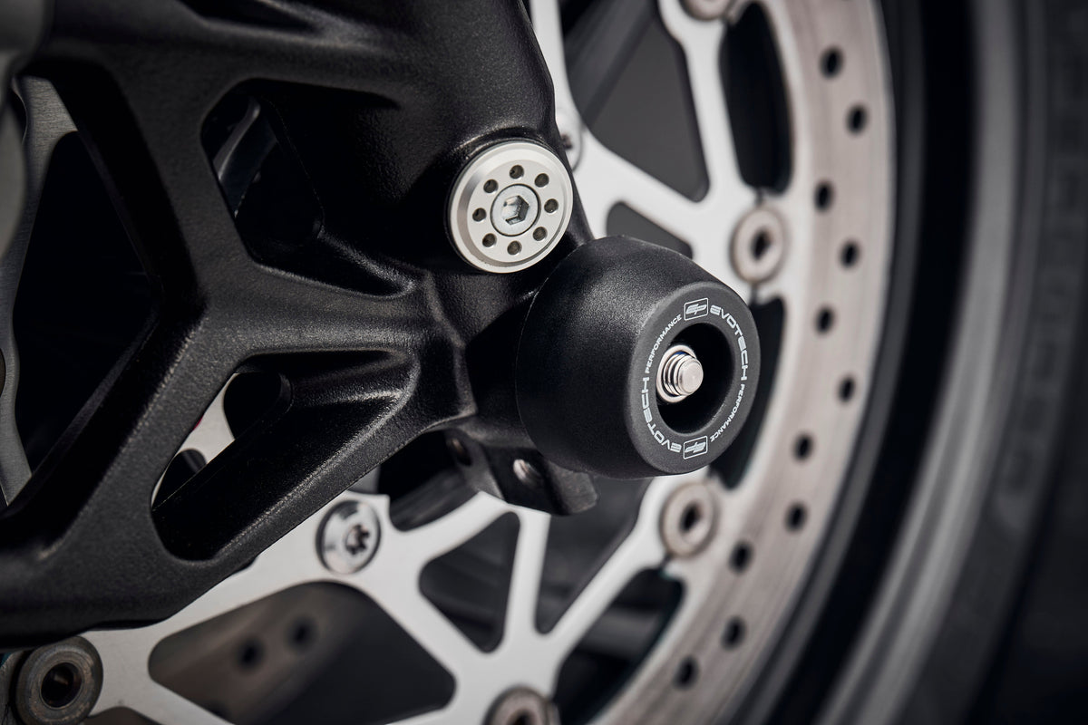 Triumph Street Triple 765 RS [2023-tól] - tengelyvédő ütközésvédő készlet – 360° Ansicht 5