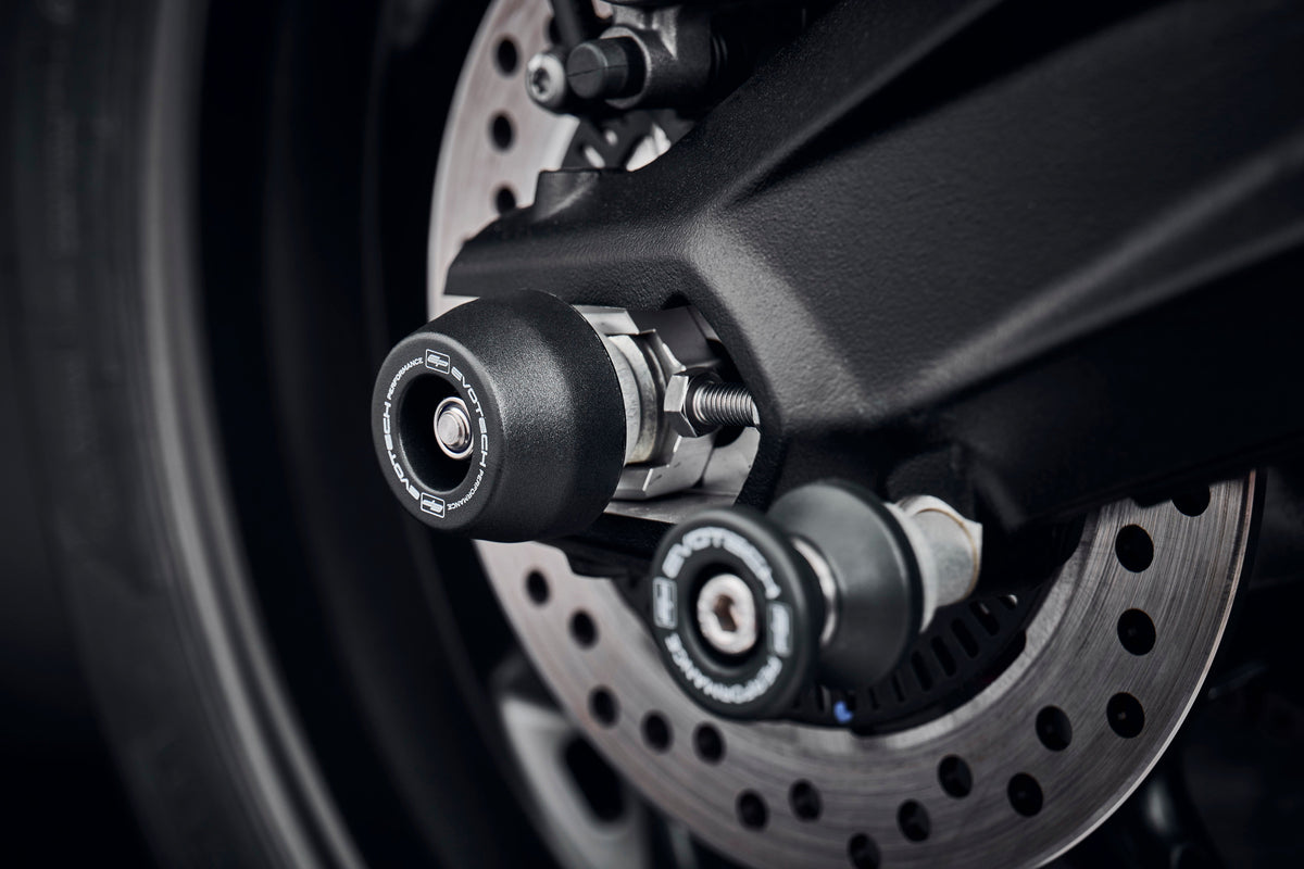 Triumph Street Triple R [2017-2019] - Tengelyvédő készlet – 360° Ansicht 7