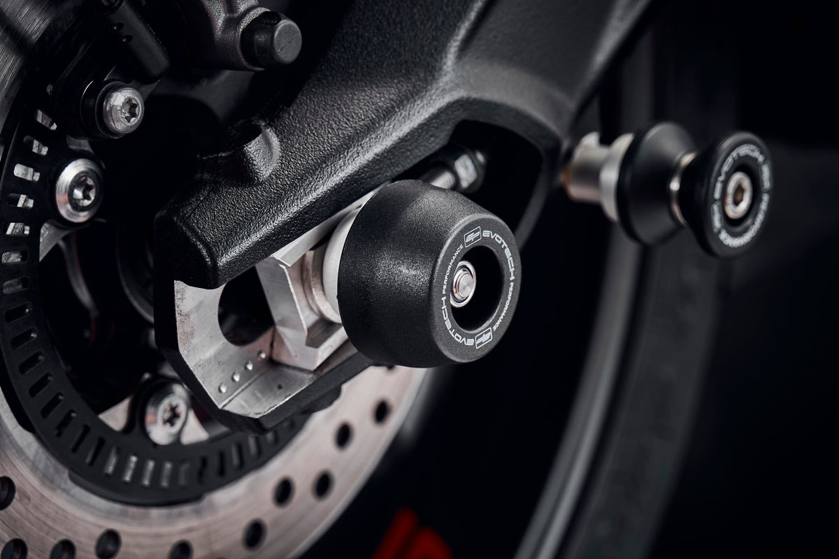 Triumph Street Triple 765 RS [2023-tól] - tengelyvédő ütközésvédő készlet – 360° Ansicht 9