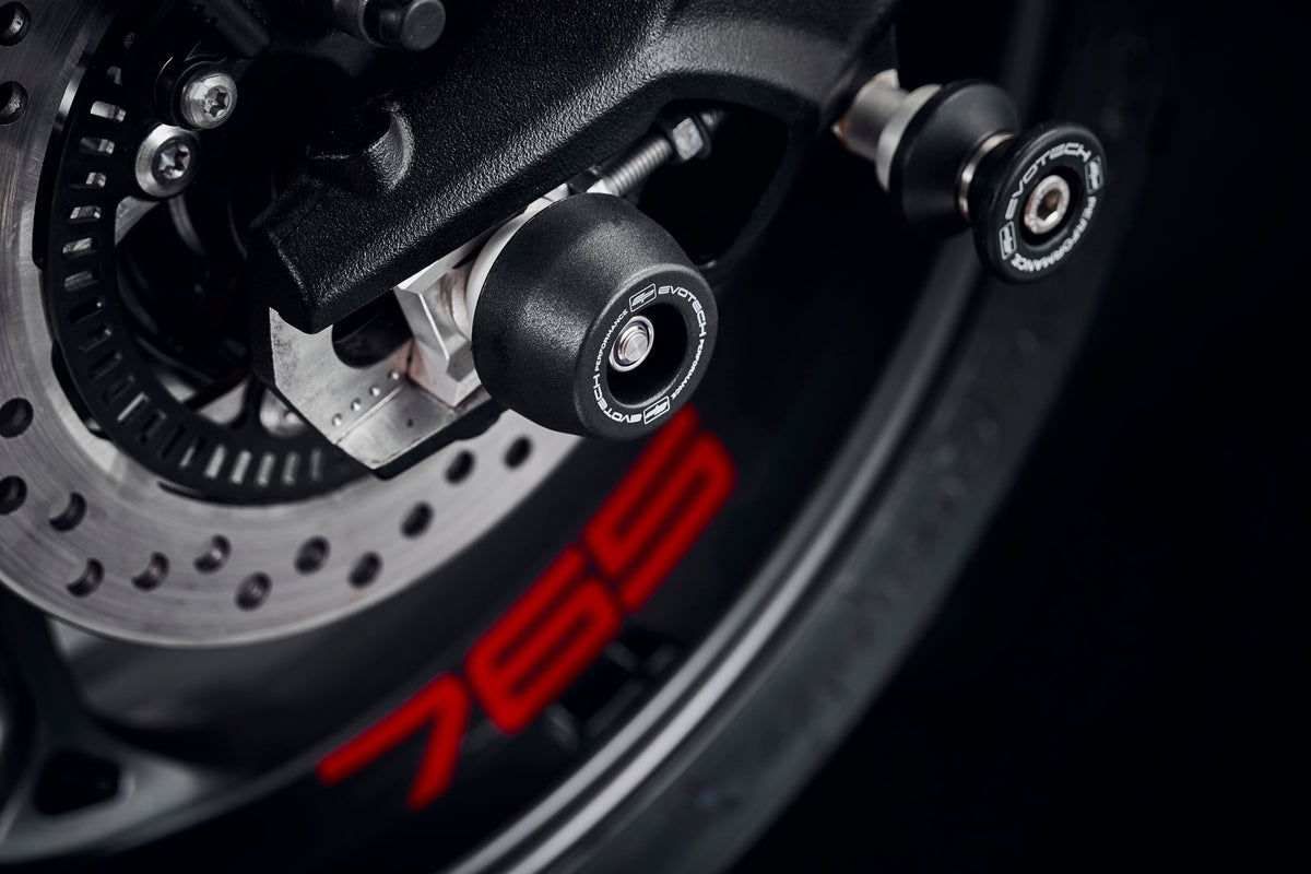 Triumph Street Triple 765 R [2023-tól] - tengelyvédő szett – 360° Ansicht 10