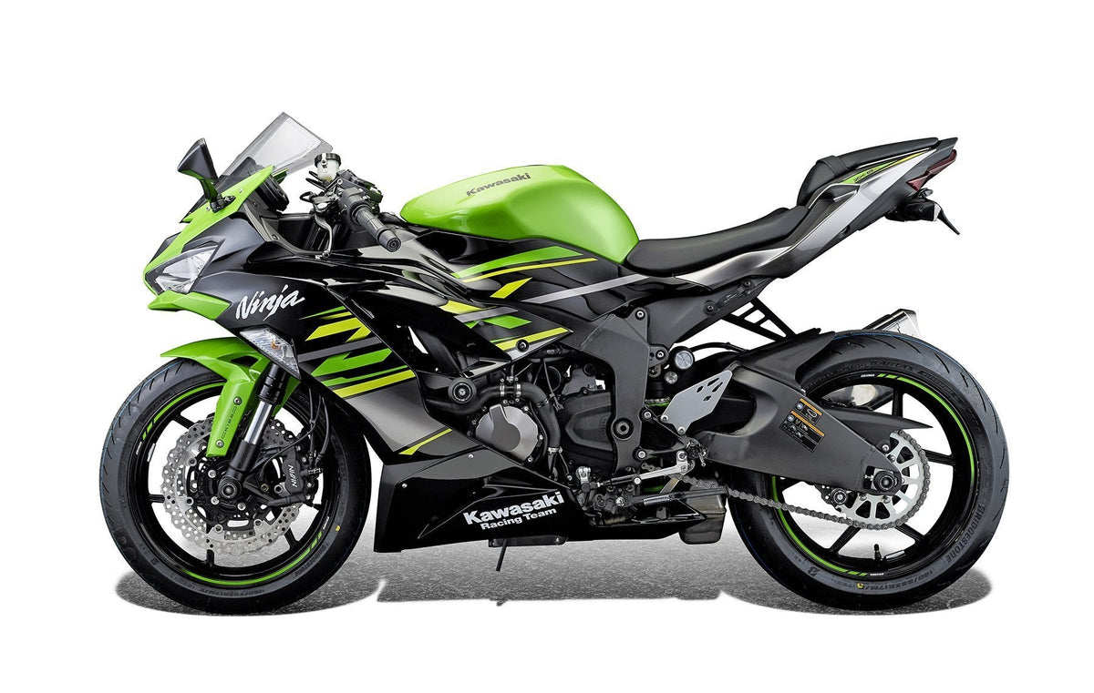 Kawasaki ZX6R Performance [2019-2021] - Tengelyvédő párnakészlet – 360° Ansicht 5