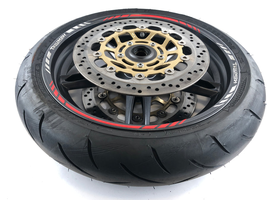 Triumph Speed Triple 1050 515NJ [2005] - Első kerék felni kerék féktárcsával és gumiabronccsal