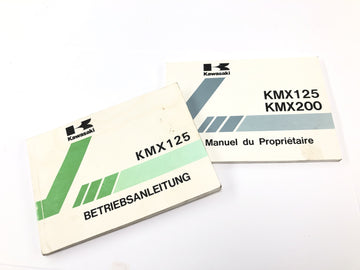 Kawasaki KMX 125 [1996] - kezelési útmutató kézikönyv kezelési útmutató szervizfüzet